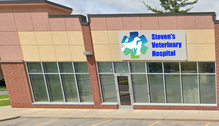 Steven's Veterinary Hospital Exterior